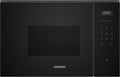 Siemens BF525LMB1 iQ500, inbouwmagnetron, 59 x 38 cm, 800W, 20L inhoud roestvrij staal, 25,5 cm draaiplateau, touchControl bediening, hydrolytische reinigingshulp, cookControl 7 automatische programma's, zwart