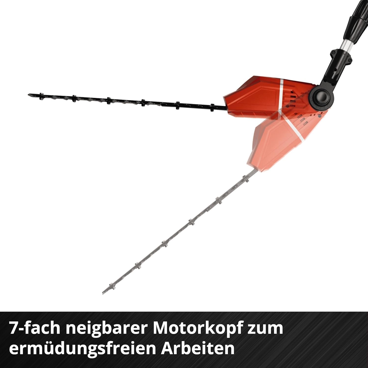 Einhell Accu-Telescoopheggenschaar GE-HH 18/45 Li T-Solo Power X-Change (Li-Ion, 18 V, 45 cm zwaardlengte, messen van diamantgeslepen staal, zonder accu en lader)
