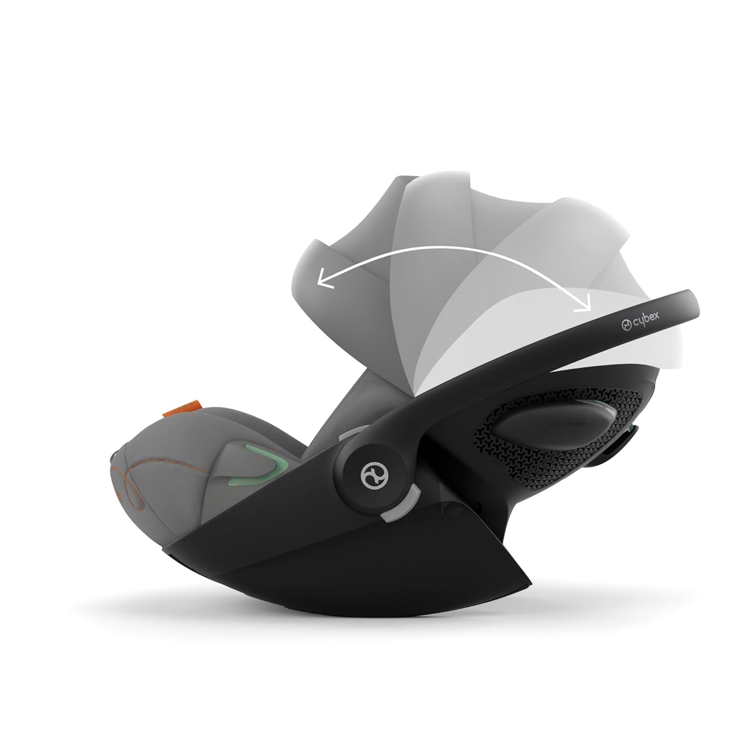 CYBEX Gold Kinderwagen EOS Lux 2-in-1 met Aton B2 i-Size autostoel en autostoeladapters, reissysteem, vanaf de geboorte tot 22 kg (ca. 4 jaar), Moon Black (Zwart)