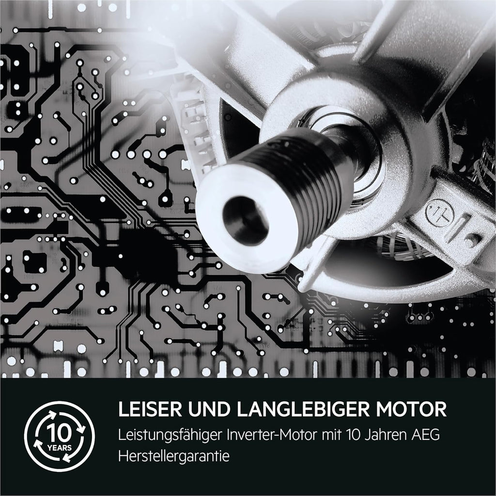 AEG L6FBA51480 Wasmachine / 8,0 kg / Stil / ProSense (automatische beladingsherkenning) / Bijvulfunctie / Kinderbeveiliging / Zachte trommel / Waterstop / 1400 tpm