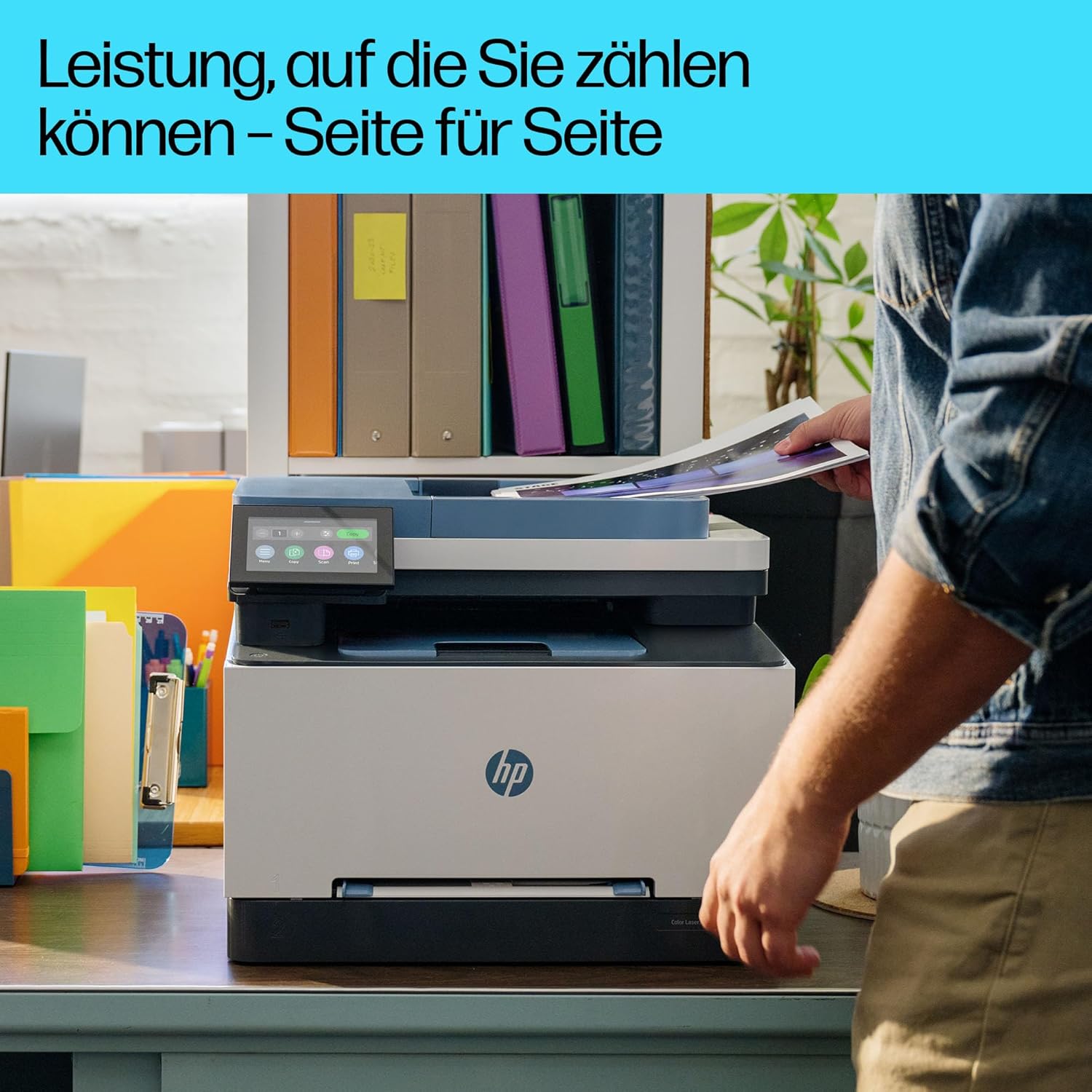 HP Color LaserJet Pro MFP 3302fdwg multifunctionele kleurenlaserprinter, fax, automatisch dubbelzijdig afdrukken, touchscreen, wifi, ethernet, USB, HP Wolf Pro Security