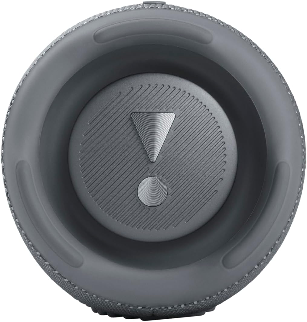 JBL Charge 5 Bluetooth-Lautsprecher in Schwarz – Wasserfeste, portable Boombox mit integrierter Powerbank – Eine Akku-Ladung für bis zu 20 Stunden kabellosen Musikgenuss