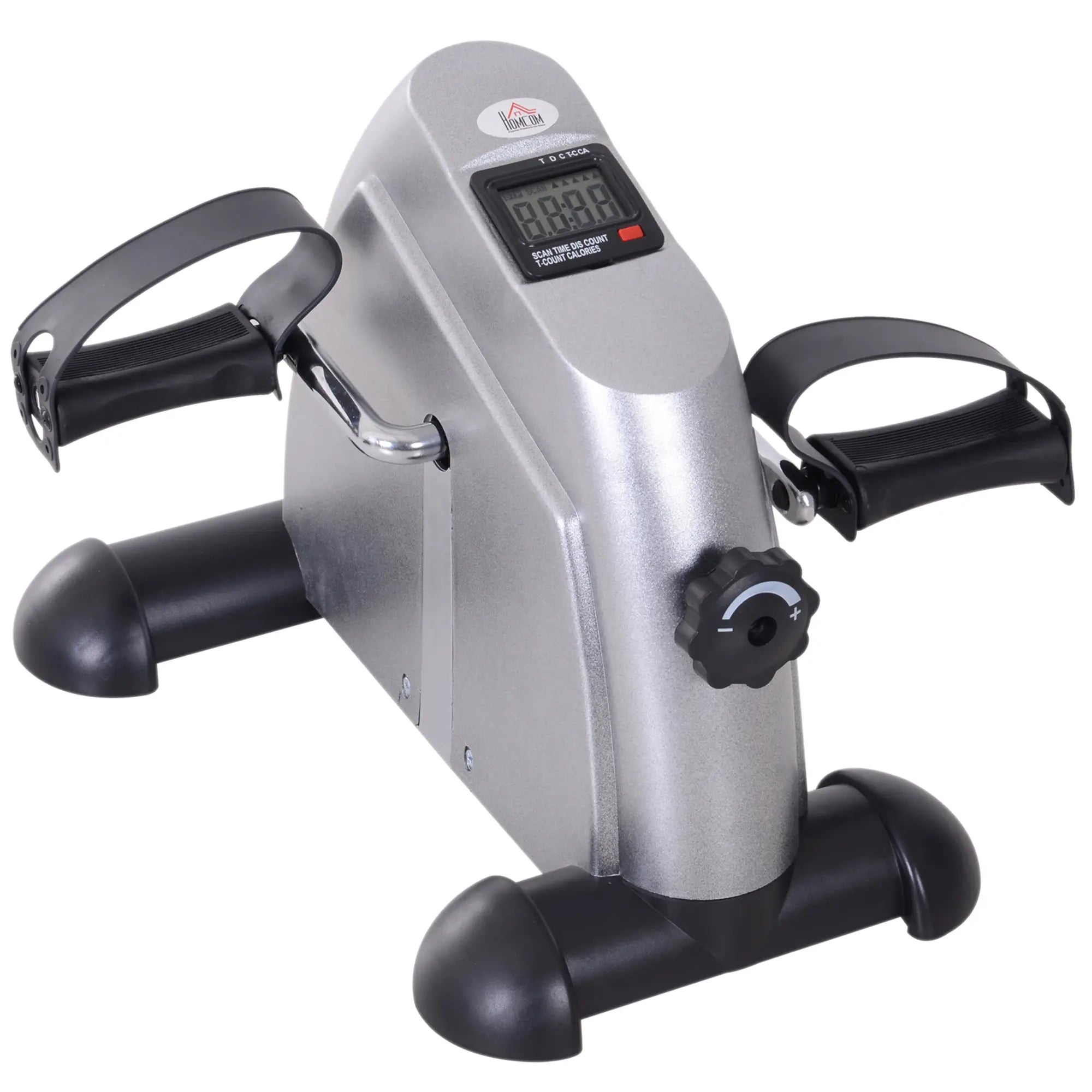 HOMCOM Minibike-peddelfiets hometrainer met lcd-display verstelbaar