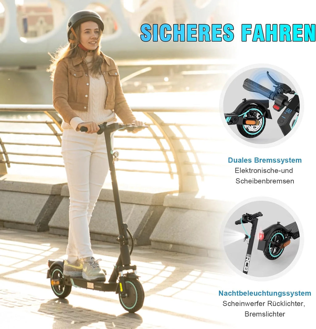 RCB EV85F ABE E-scooter | 400W motor, 36V accu
