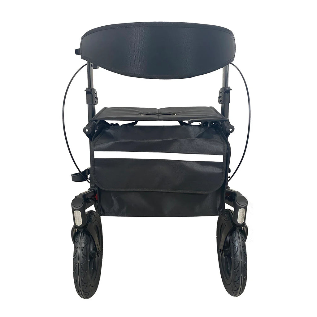 Arvo Rollator Outdoor, zwart