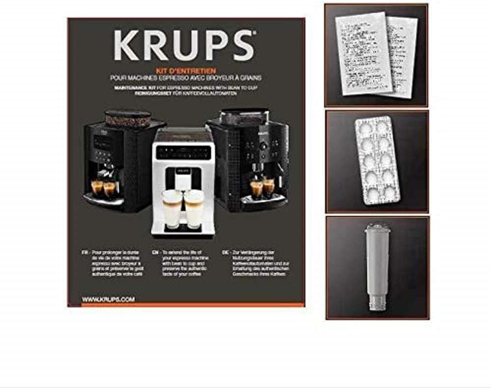 Krups Sensation volautomatische espressomachine, melkschuimmondstuk, 5 dranken, filterkoffiefunctie, 2-kopsfunctie, koffiezetapparaat, zwart, EA910810