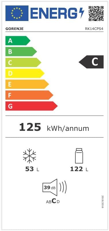 Gorenje R 4142 PW koelkast / hoogte 143,4 cm / 242 L / LED-verlichting, wit
