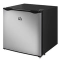 HOMCOM Mini-vriezer 35 l zilver - compact & efficiënt