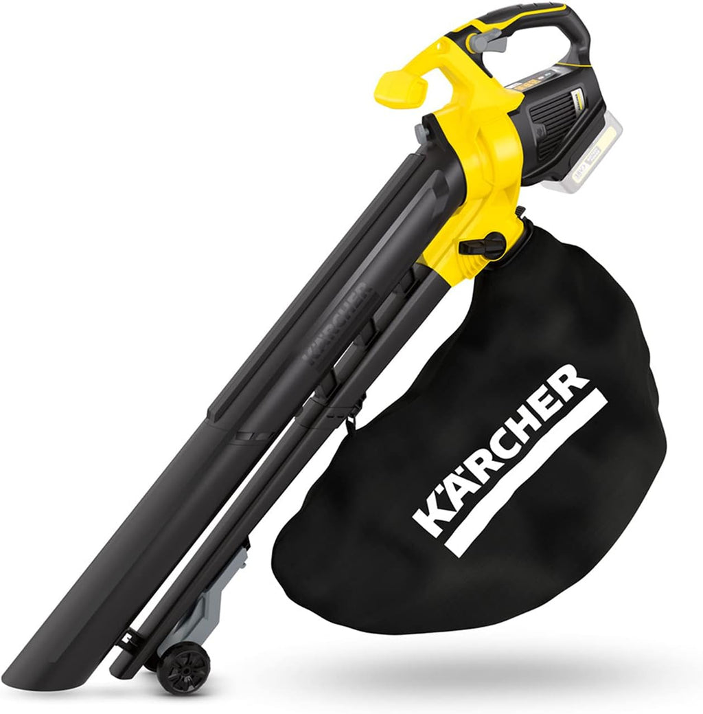 Kärcher 18 V accu bladblazer en -zuiger BLV 18-200 Battery Set, incl. 18 V/2,5 Ah accu en snellader, met mulchfunctie, luchtsnelheid: 200 km/u, opvangzak volume: 45 l, gewicht: 3,5 kg