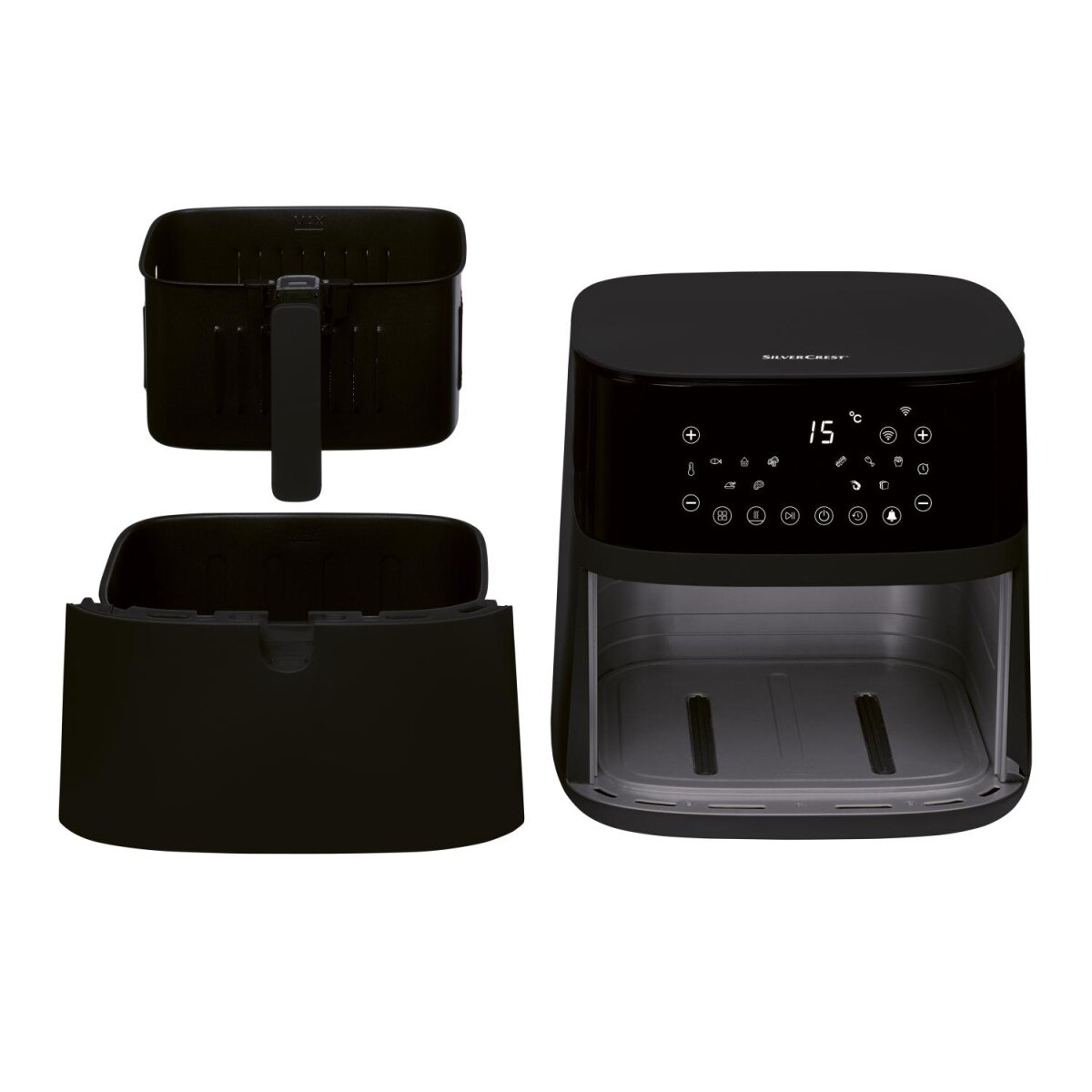 SILVERCREST® KITCHEN TOOLS Heteluchtfriteuse XL 5,5L Smart - B-keus goed