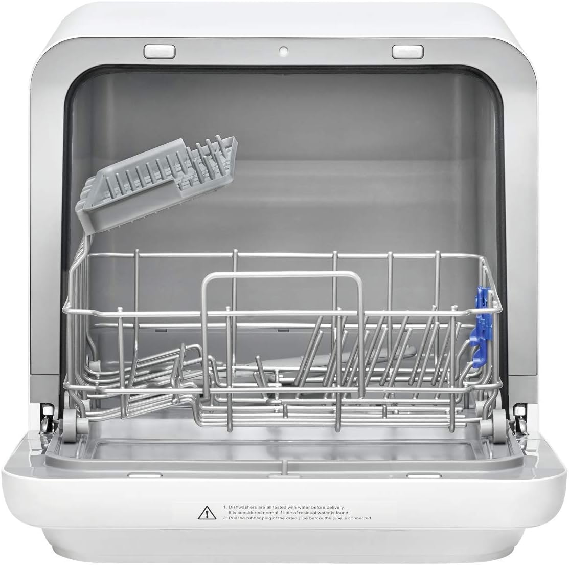 Bomann® tafelvaatwasser met 5L watertank | te gebruiken zonder wateraansluiting | mini vaatwasser | 5 programma's | mini vaatwasser 1-24 uur startuitstel | kleine vaatwasser tafelvaatwasser TSG 5701