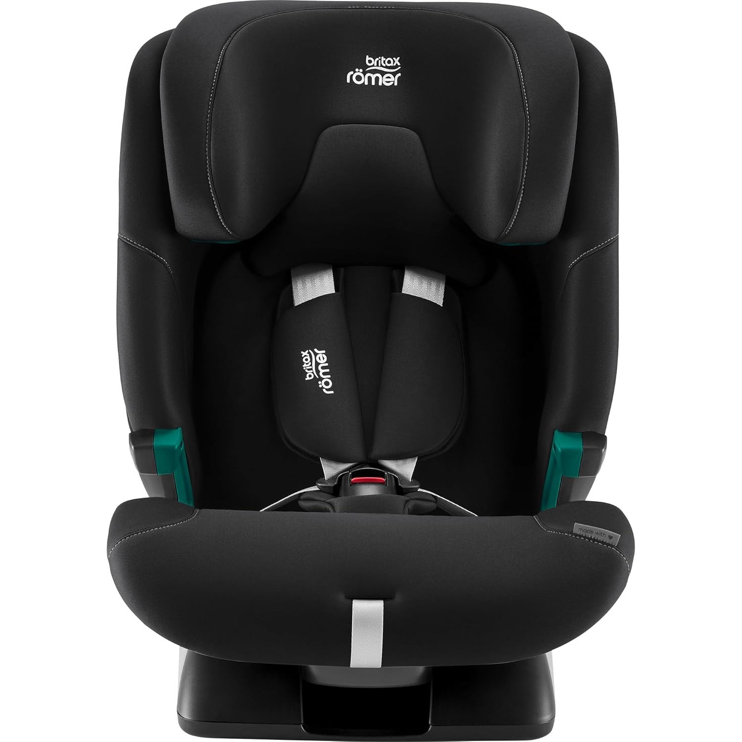 BRITAX RÖMER autostoel ADVANSAFIX 2 Z-LINE, voor kinderen van 76-150 cm (i-Size) met en zonder ISOFIX, 15 maanden tot 12 jaar, Space Black
