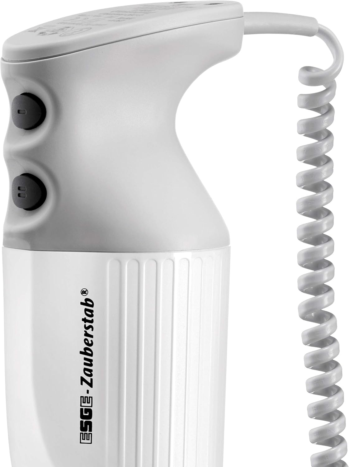ESGE Zauberstab P 350 Profi, staafmixer wit inclusief multifunctioneel mes, tot 22.000 tpm, 90880, wit/grijs
