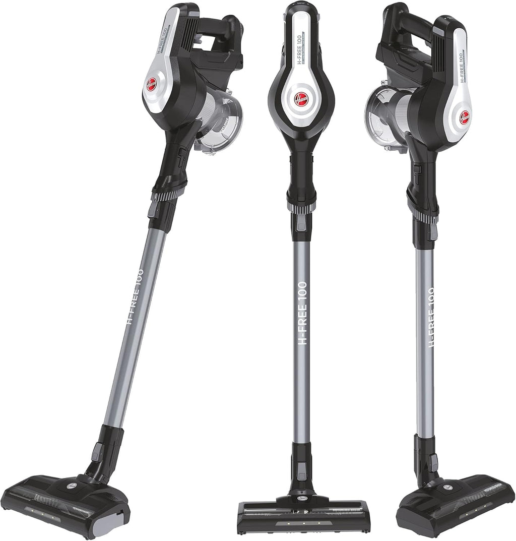 Hoover Accustofzuiger Dierenharen H-FREE 100 PETS zonder zak + dierenmondstuk I tot 40 min. gebruiksduur I snoerloze stofzuiger met LED, XL stofreservoir & parkeerstand I accustofzuiger met kierenzuiger & stofborstel