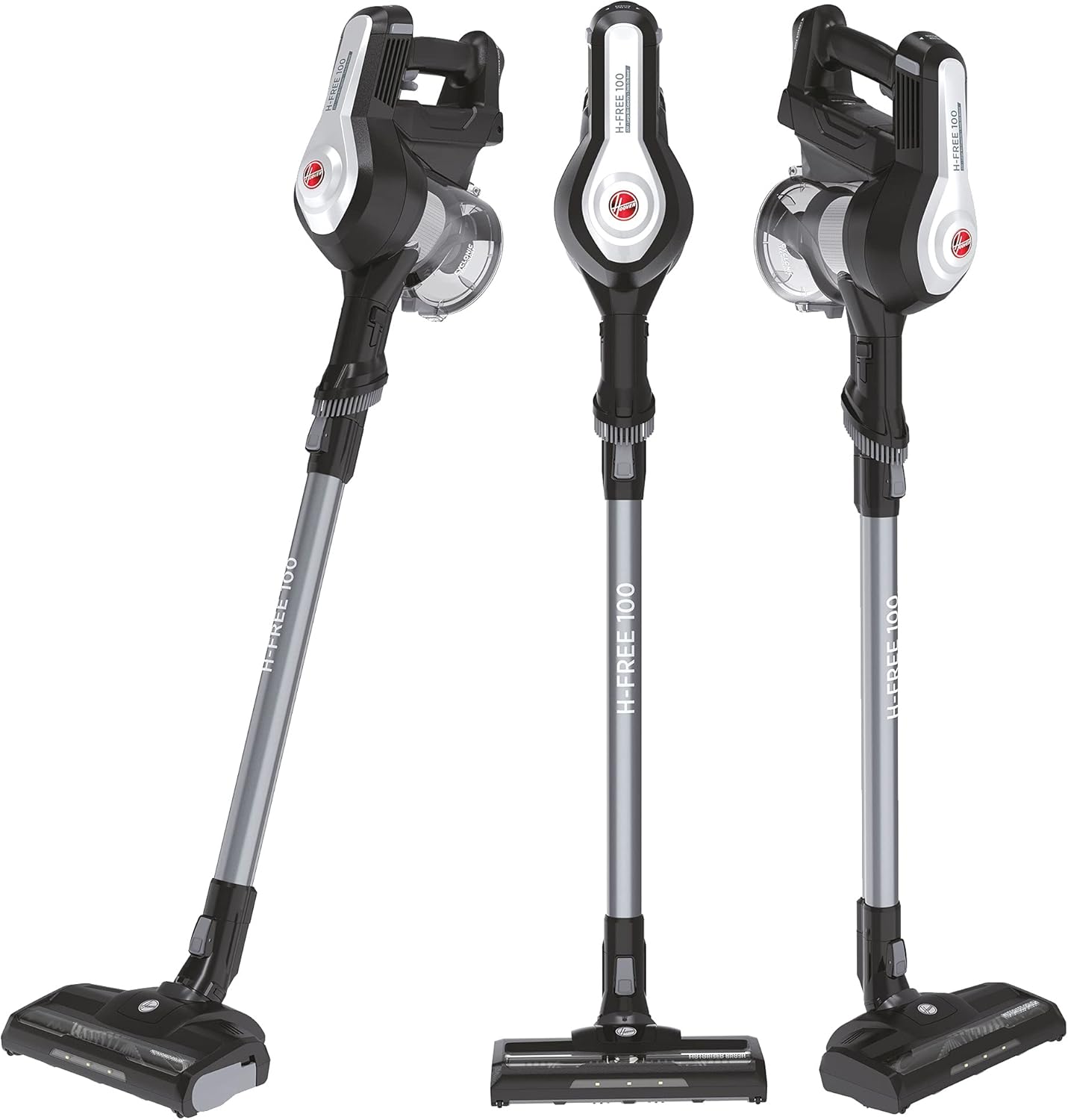 Hoover Accustofzuiger Dierenharen H-FREE 100 PETS zonder zak + dierenmondstuk I tot 40 min. gebruiksduur I snoerloze stofzuiger met LED, XL stofreservoir & parkeerstand I accustofzuiger met kierenzuiger & stofborstel