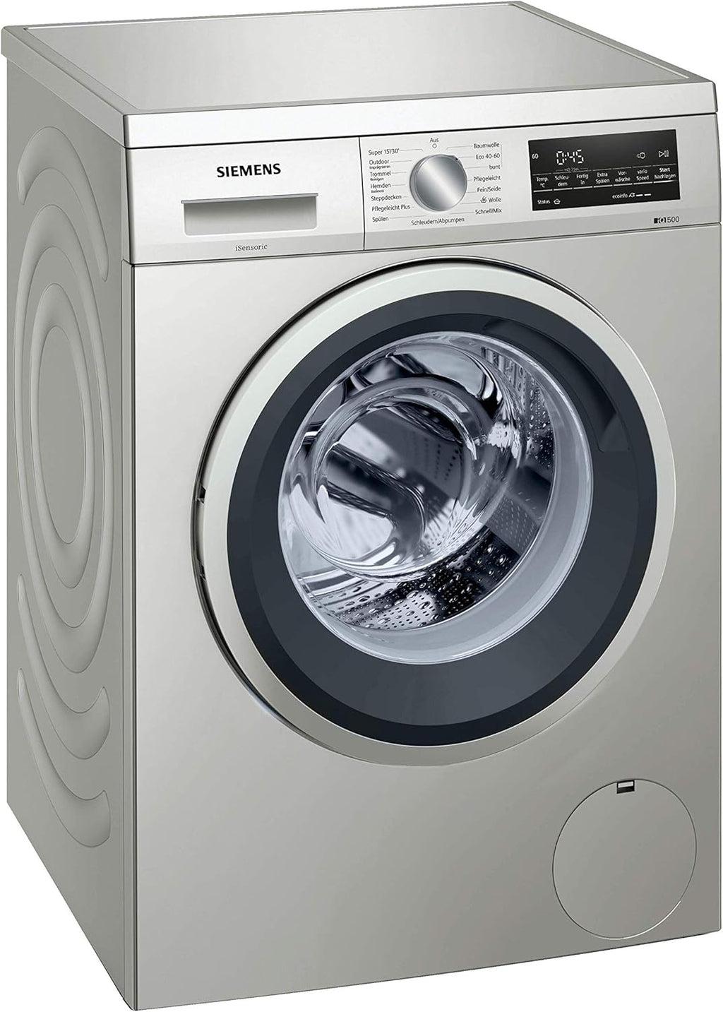 Siemens WU14UTS0 iQ500 onderbouw wasmachine, 9kg, 1400 tpm, Outdoor-impregneerprogramma, varioSpeed functie, bijvulfunctie