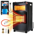 Sonnewelt Gasverwarming 4200W en 1260W gas-elektrische kachel met gasdrukregelaar, gasslang, gasflesadapter