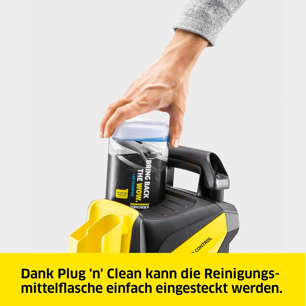 Kärcher hogedrukreiniger K 4 Power Control Flex Home, druk: max. 130 bar, wateropbrengst: 420 l/u, oppervlakteprestatie: 30 m²/u, waterfilter, gewicht: 11,5 kg, hogedrukpistool, vuilfrees, spuitlans, Home Kit