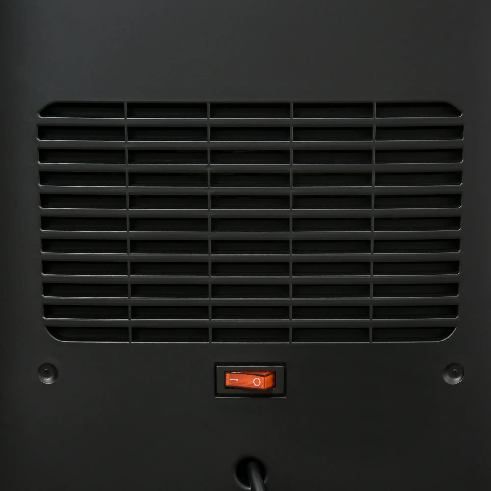 HOMCOM Elektrische verwarming ventilator LED-vlameffect afstandsbediening