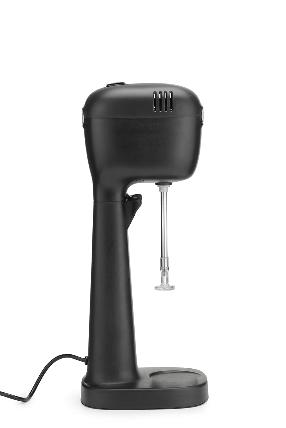 HENDI Melkshake Maker, Incl. 2 mengbekers (roestvrij staal en polycarbonaat) en 4 verwisselbare roerwerken, Drinkmixer, Frappés, Drankmixer, 230V/400W, 170x196x(H)490mm, Karamel