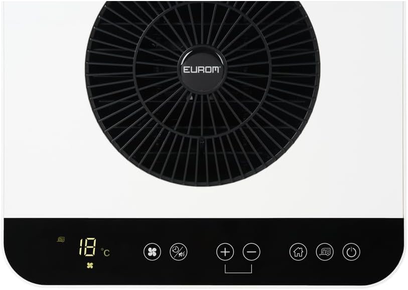 EUROM Split-airconditioning AC2401 voor caravan, camper, camping, boot, bus, camper, caravan, stacaravan | Mobiele airconditioning met 2400 BTU | Verbeterd model ten opzichte van de legendarische AC2400-airconditioning