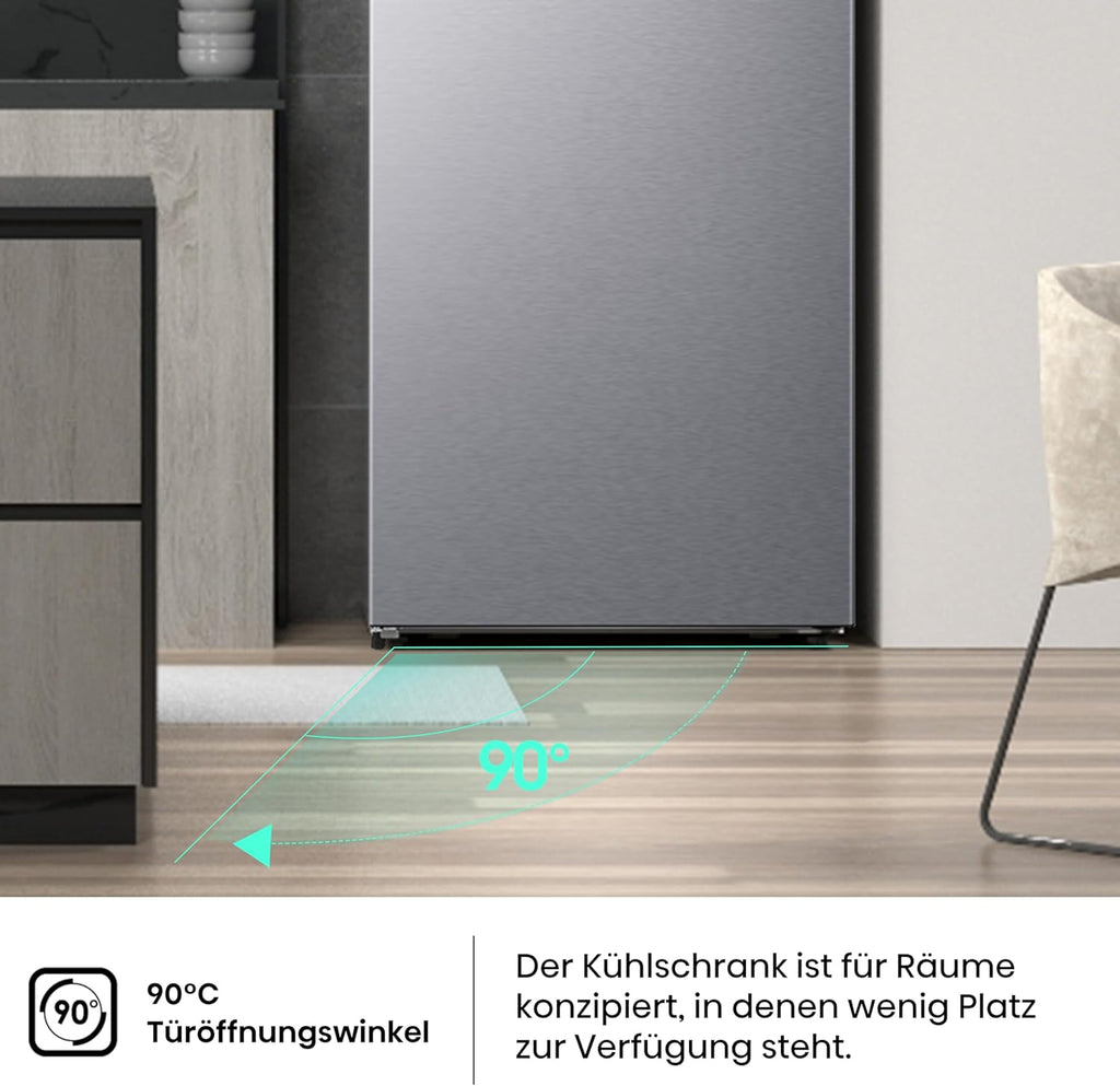 Hisense FV191N4AW2 Vriezer/ TotalNoFrost/ SuperFreeze/ Deuralarm/ Multiflow 360°/ BigBox/ 143,4 cm/ Vriesgedeelte 147 l/ 41 dB/ 205 kWh/Wit