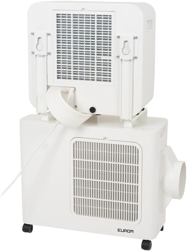 EUROM Split-airconditioning AC2401 voor caravan, camper, camping, boot, bus, camper, caravan, stacaravan | Mobiele airconditioning met 2400 BTU | Verbeterd model ten opzichte van de legendarische AC2400-airconditioning