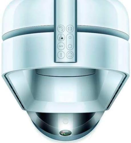 Dyson TP00 Pure Cool 2-in-1 Antraciet/zilver, stille ventilator & luchtreiniger, geschikt voor slaapkamer, mensen met allergieën, rookruimtes, luchtfiltert 99,5% van stof, pollen, geurtjes, incl. JUNG reinigingsdoekjes