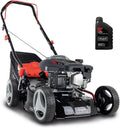 Scheppach Grasmaaier RM420 | 3-in-1-3,4PK | Maaibreedte 420mm | 45L Opvangbak | Maaihoogteverstelling 25-75 mm | incl. Motorolie