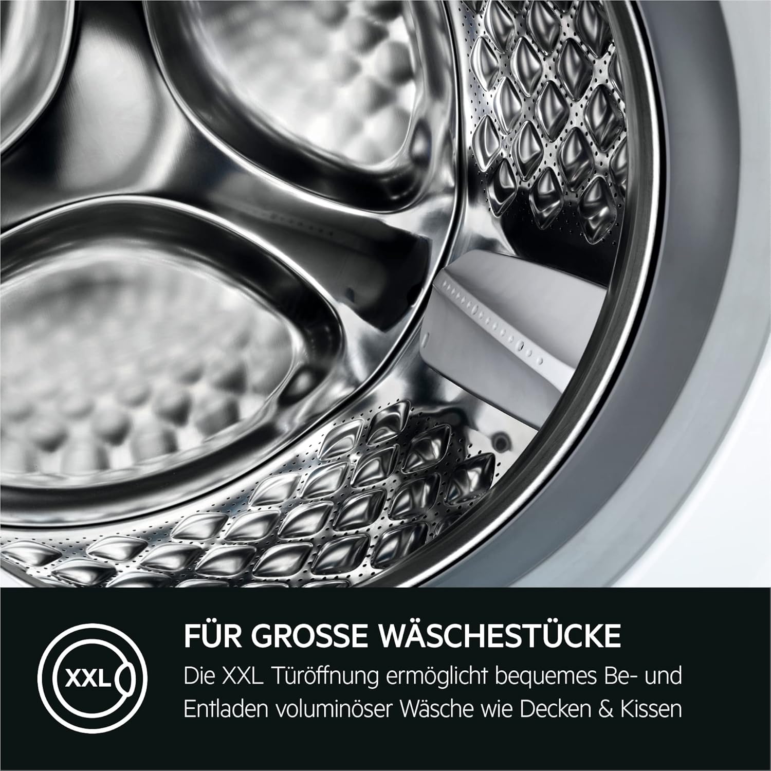 AEG L6FBA51480 Wasmachine / 8,0 kg / Stil / ProSense (automatische beladingsherkenning) / Bijvulfunctie / Kinderbeveiliging / Zachte trommel / Waterstop / 1400 tpm