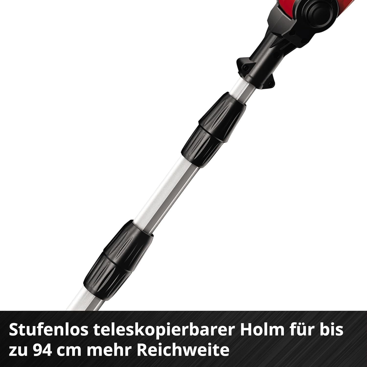 Einhell Accu-Telescoopheggenschaar GE-HH 18/45 Li T-Solo Power X-Change (Li-Ion, 18 V, 45 cm zwaardlengte, messen van diamantgeslepen staal, zonder accu en lader)