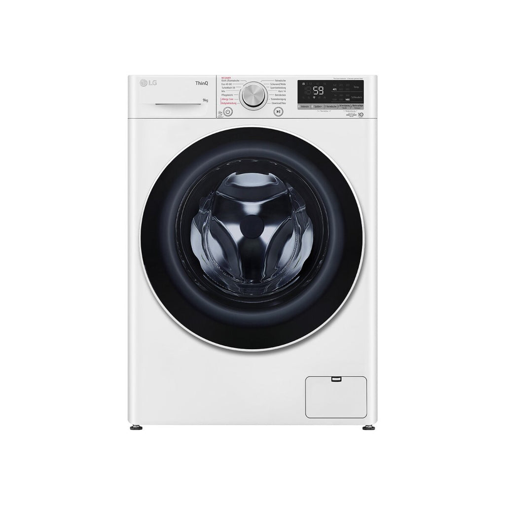 LG "F4WV7090" Wasmachine, 1360 tpm, 9kg, Wifi - B-keus transportschade