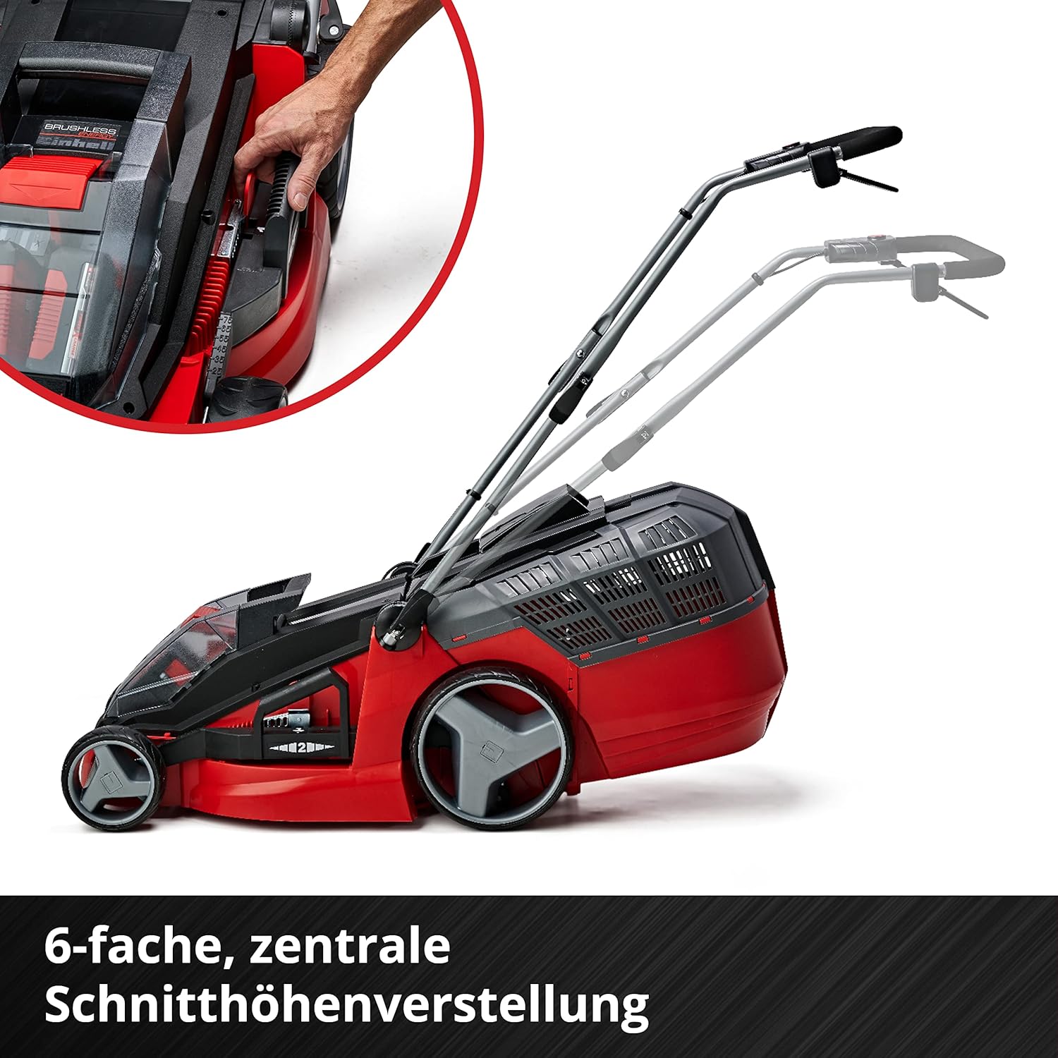 Einhell robotmaaier FREELEXO CAM 500 Power X-Change (18 V, camera vervangt begrenzingsdraad, voor 500 m, borstelloos, tot 25% helling, maaibreedte 18 cm, incl. 3,0 Ah accu, 5 m magneetband)