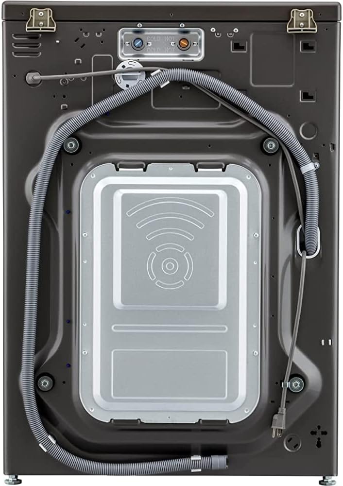 LG F4WV7080, Klasse A, Voorlader Wasmachine 8 kg, 1400 tpm, AI Direct Drive, Wi-Fi, Dieptereiniging met Stoom, Grote Capaciteit, TRIPLE A, Veiligheidsglas Buitendeur, 62 x 60 x 85 cm ꟷ Wit