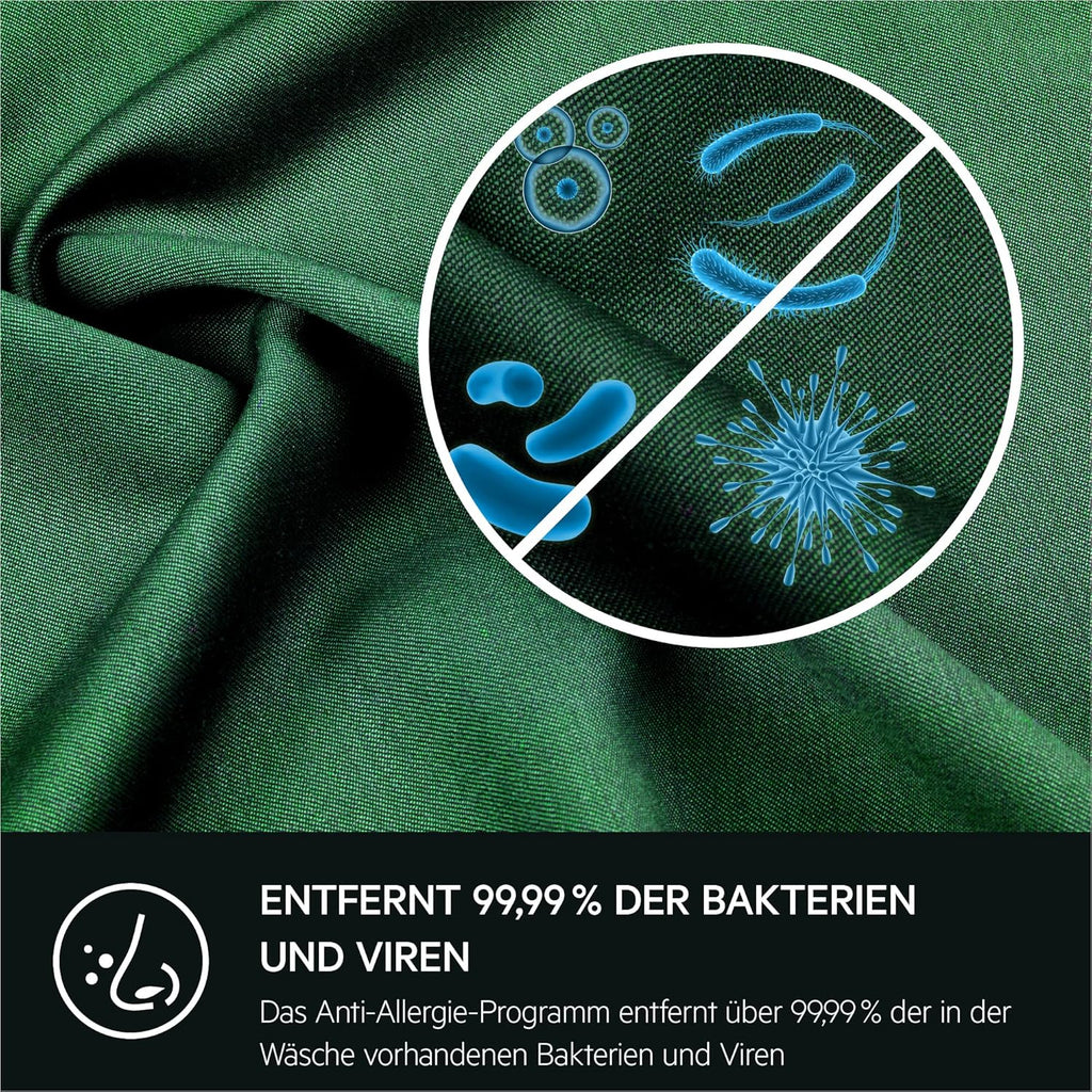 AEG L6FBA51480 Wasmachine / 8,0 kg / Stil / ProSense (automatische beladingsherkenning) / Bijvulfunctie / Kinderbeveiliging / Zachte trommel / Waterstop / 1400 tpm
