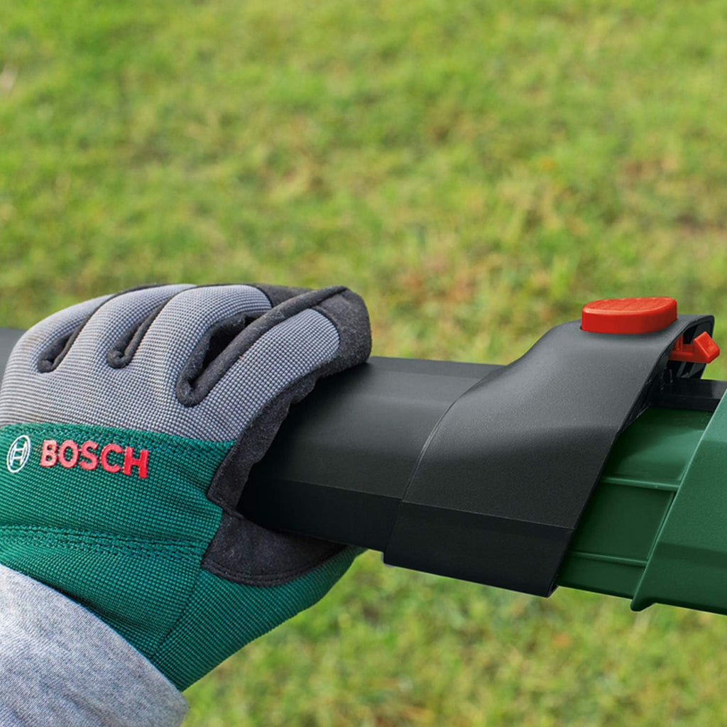 Bosch elektrische bladzuiger/-blazer UniversalGardenTidy 3000 (3000 W, opvangzak 50 l, traploze toerentalregeling, voor het blazen, zuigen en versnipperen van bladeren, in kartonnen verpakking)