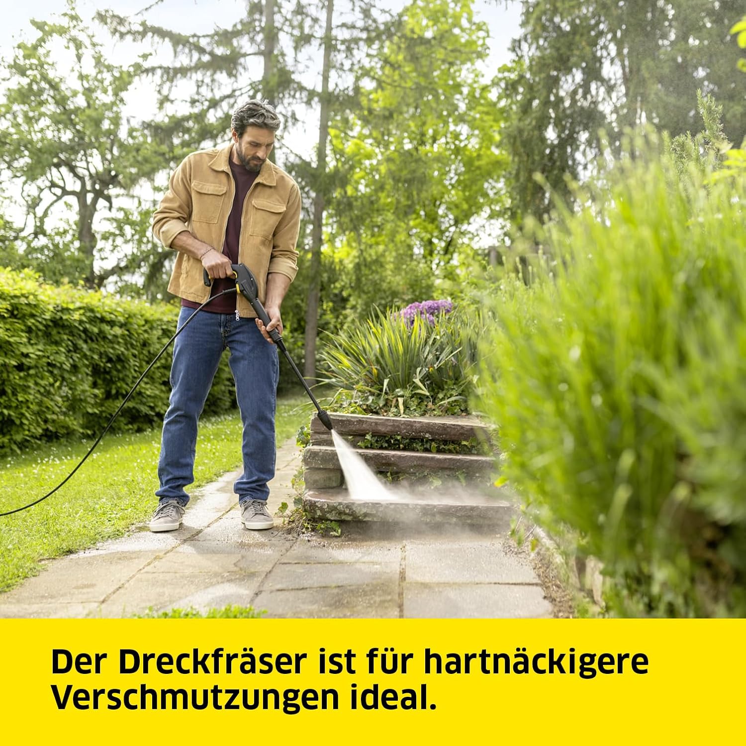 Kärcher hogedrukreiniger K 4 Power Control Flex Home, druk: max. 130 bar, wateropbrengst: 420 l/u, oppervlakteprestatie: 30 m²/u, waterfilter, gewicht: 11,5 kg, hogedrukpistool, vuilfrees, spuitlans, Home Kit