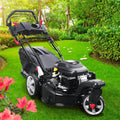 BRAST® Benzine grasmaaier Trike met aandrijving | 5,2kW (7PK) | 53cm maaibreedte | veel modellen | TÜV | 4-takt OHV motor | 30-80mm maaihoogte | 60L opvangbak | Stalen behuizing | Snelheid