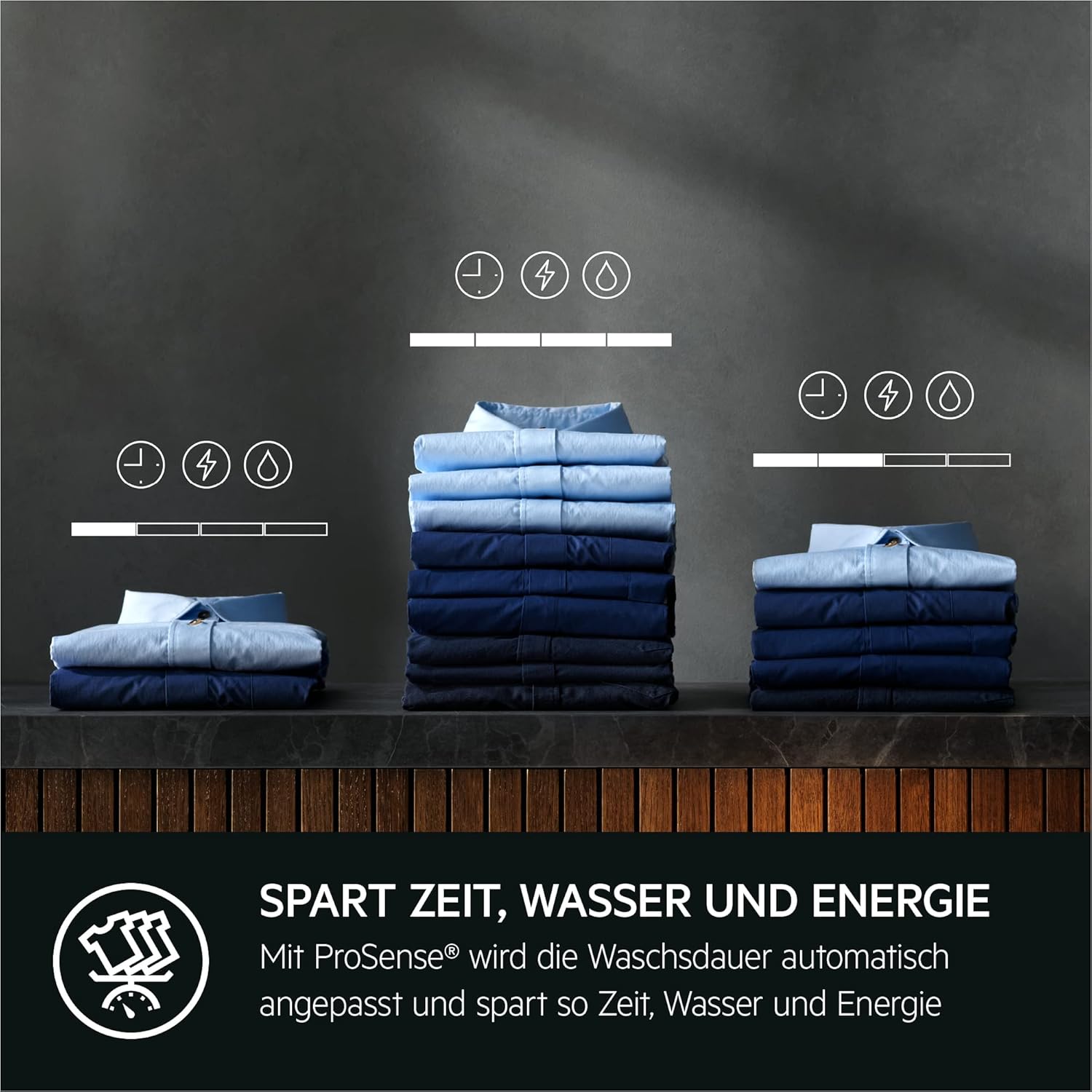 AEG L6FBA51480 Wasmachine / 8,0 kg / Stil / ProSense (automatische beladingsherkenning) / Bijvulfunctie / Kinderbeveiliging / Zachte trommel / Waterstop / 1400 tpm