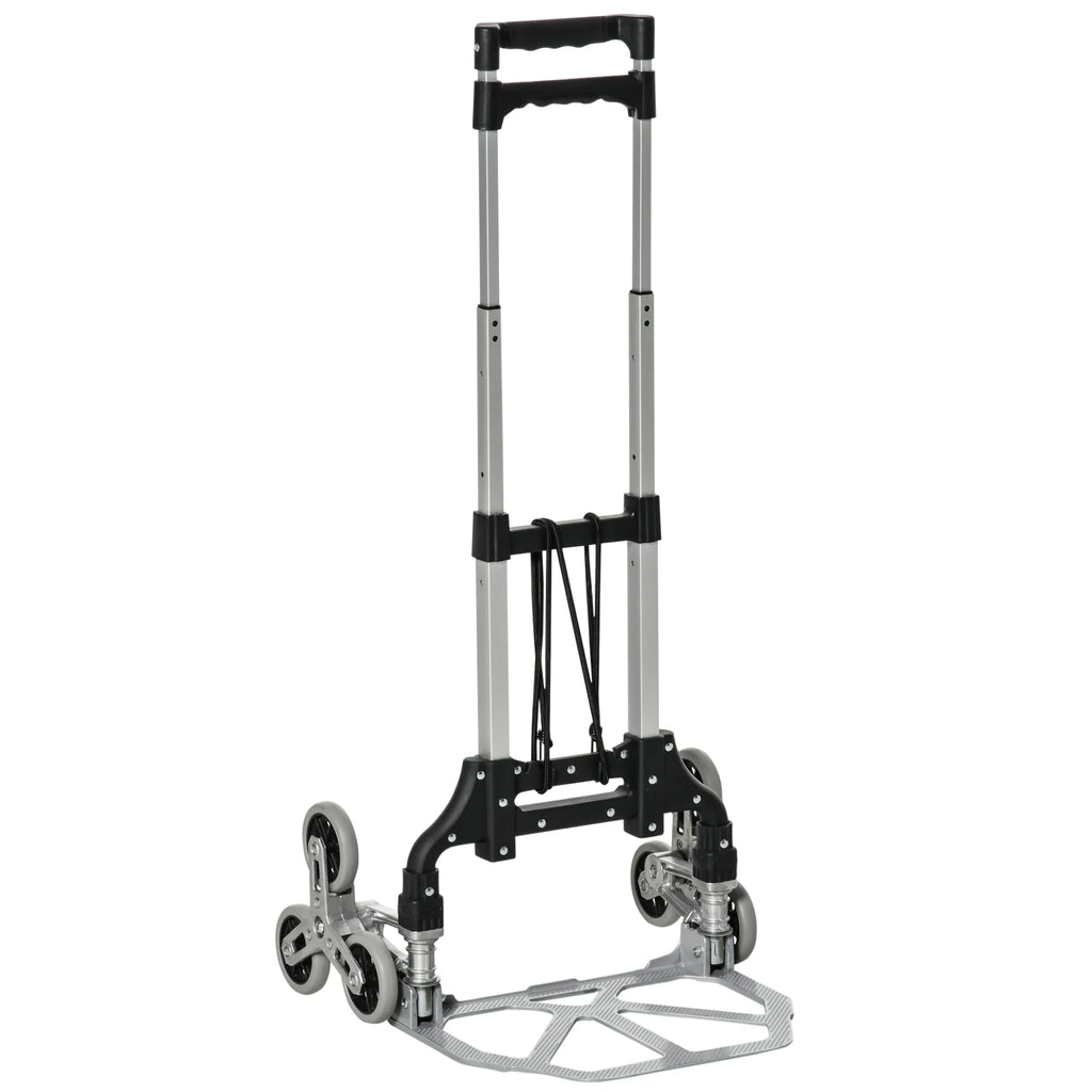 Durhand Trappensteekwagen 6 wielen opvouwbaar aluminium