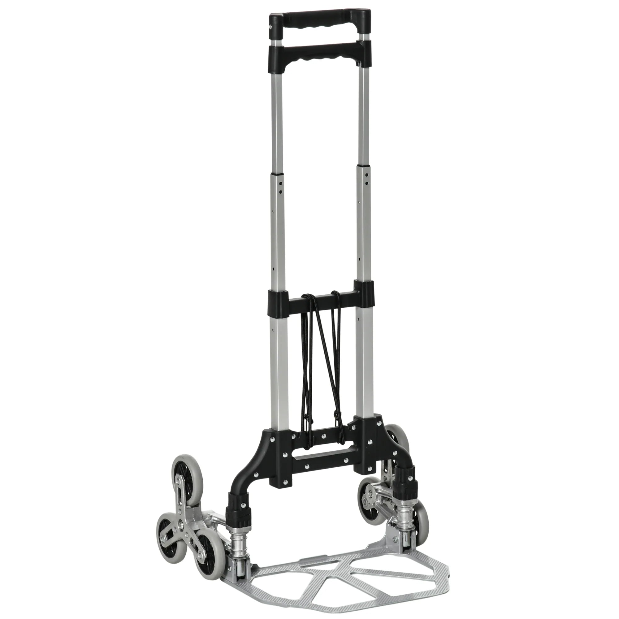 Durhand Trappensteekwagen 6 wielen opvouwbaar aluminium