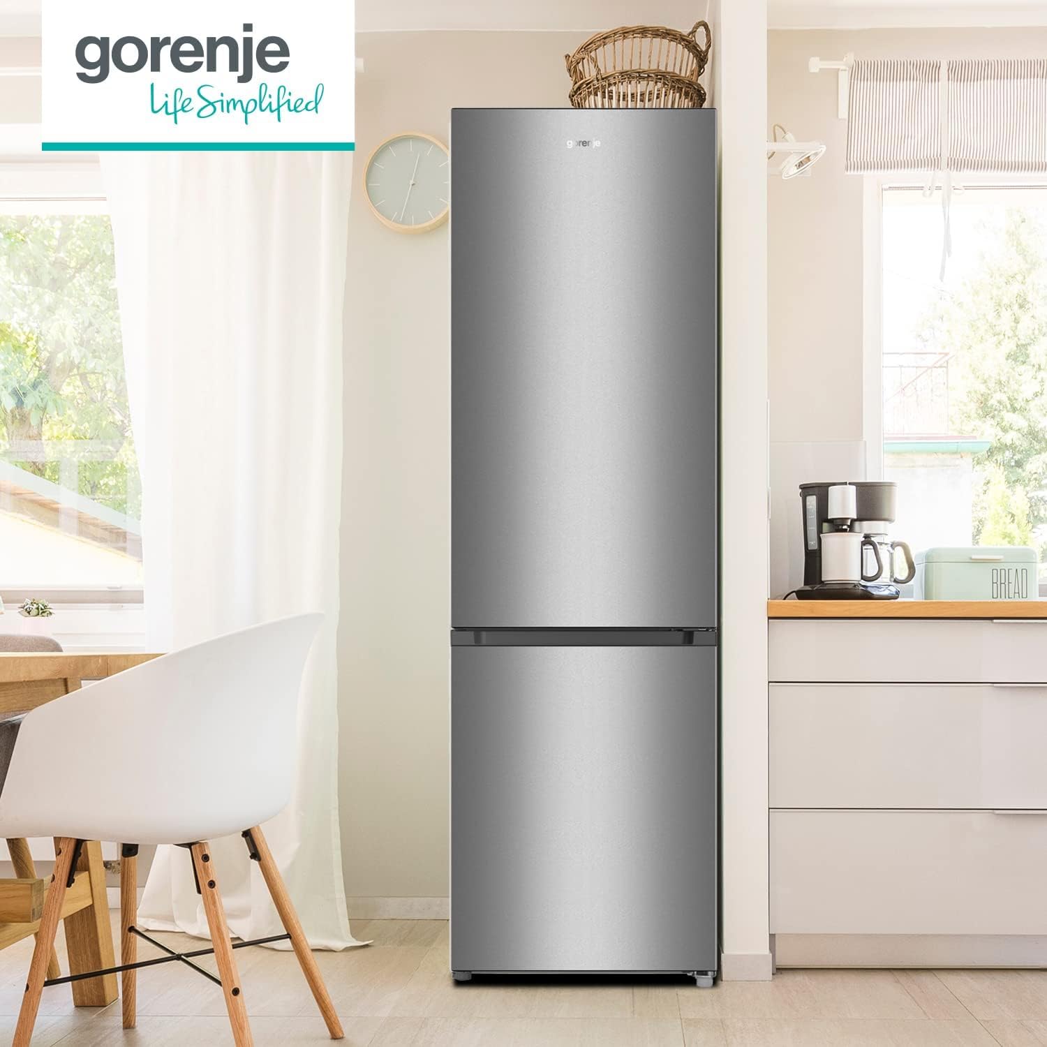 Gorenje R 4142 PW koelkast / hoogte 143,4 cm / 242 L / LED-verlichting, wit