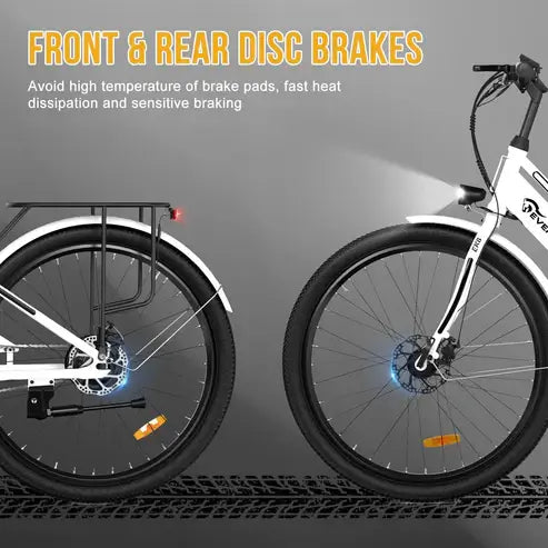 Evercross EK8S E-Bike – 250W, 26-inch, 12Ah accu, tot 90 km bereik
