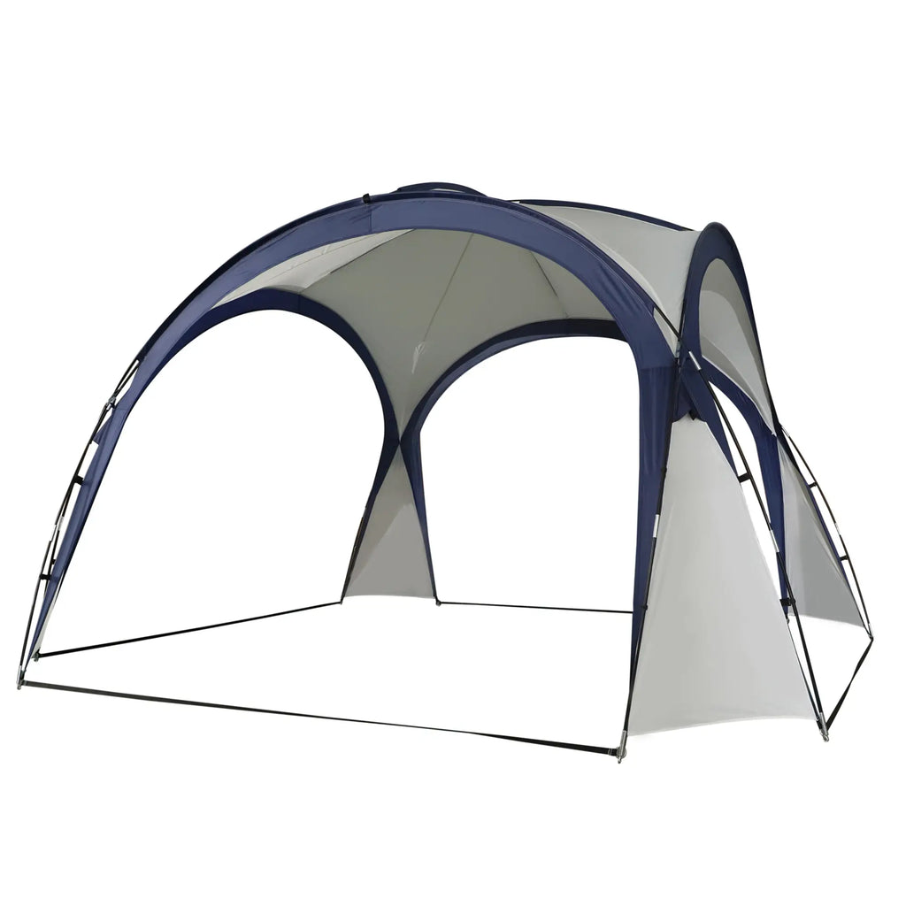 Outsunny Paviljoen Tuintent Zonwering Buiten Glasvezel