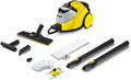 Kärcher stoomreiniger SC 5 EasyFix met heetwatertoevoer, stoomdruk: 4,2 bar, opwarmtijd: 3 min., oppervlak: ca. 150 m², tank: 0,5 l + 1,5 l, incl. EasyFix-vloerreinigingsset en sproeiers