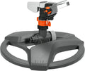Gardena Comfort veelvlakssproeier AquaContour Automatic: vlakberegening voor de individuele besproeiing van bijna elke tuinomtrek, eenvoudig te programmeren, reikwijdte 2,5-10,5 m (8133-20)