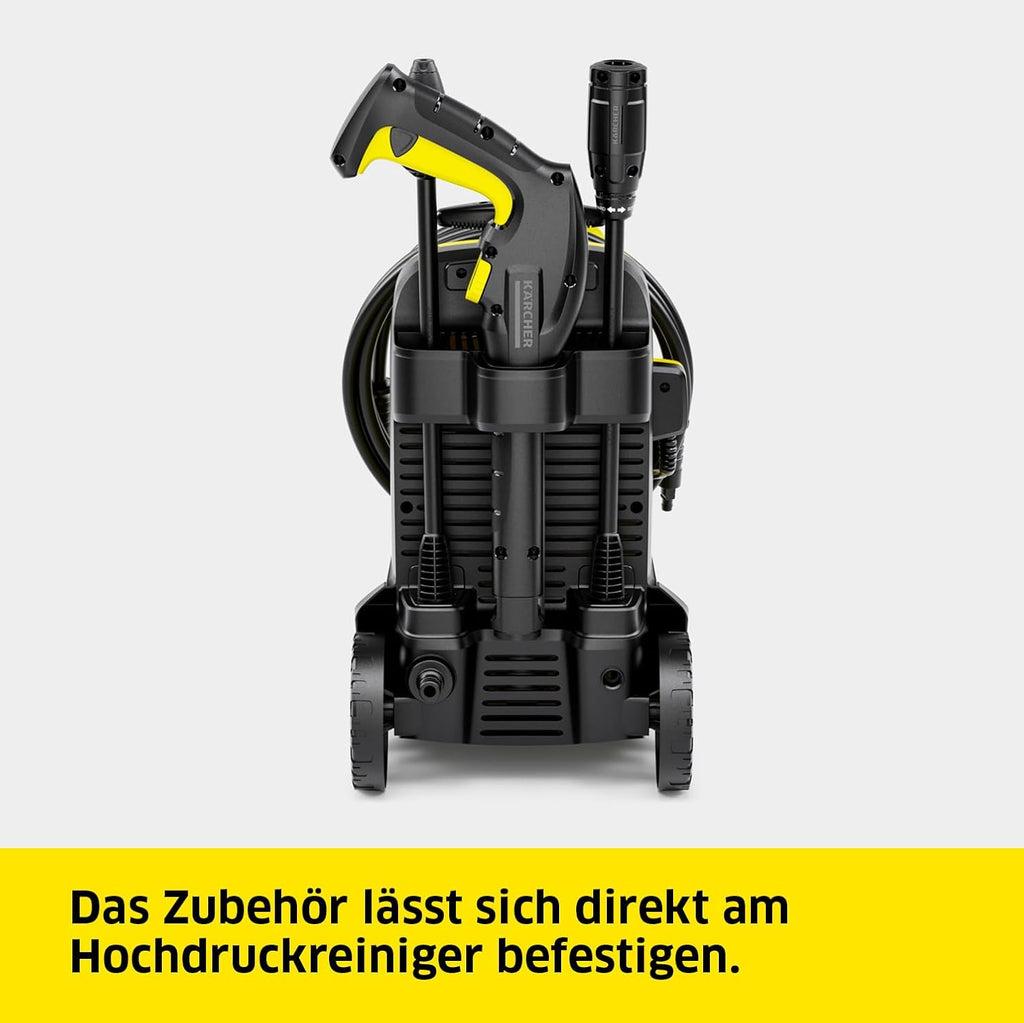 Kärcher hogedrukreiniger K 4 Power Control Flex Home, druk: max. 130 bar, wateropbrengst: 420 l/u, oppervlakteprestatie: 30 m²/u, waterfilter, gewicht: 11,5 kg, hogedrukpistool, vuilfrees, spuitlans, Home Kit