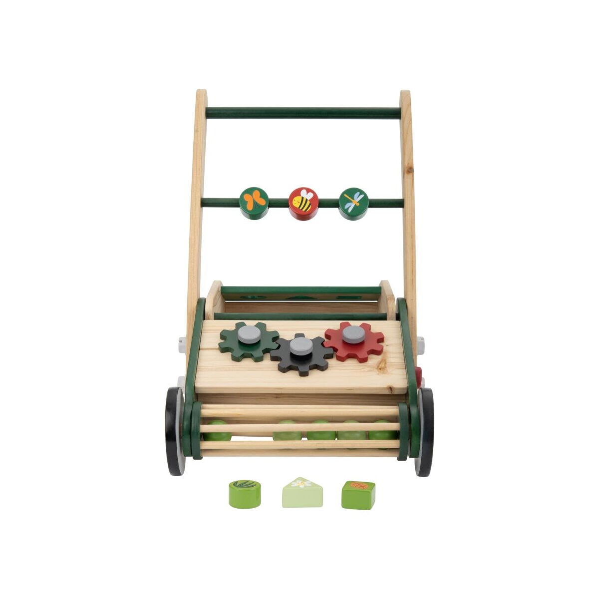 Playtive Loopwagen, met afneembare houten bak - B-keus als nieuw
