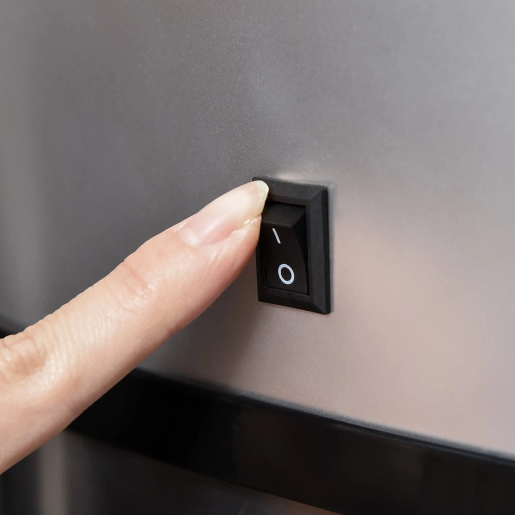 HOMCOM Automatische afvalemmer met sensor hygiënisch roestvrij staal