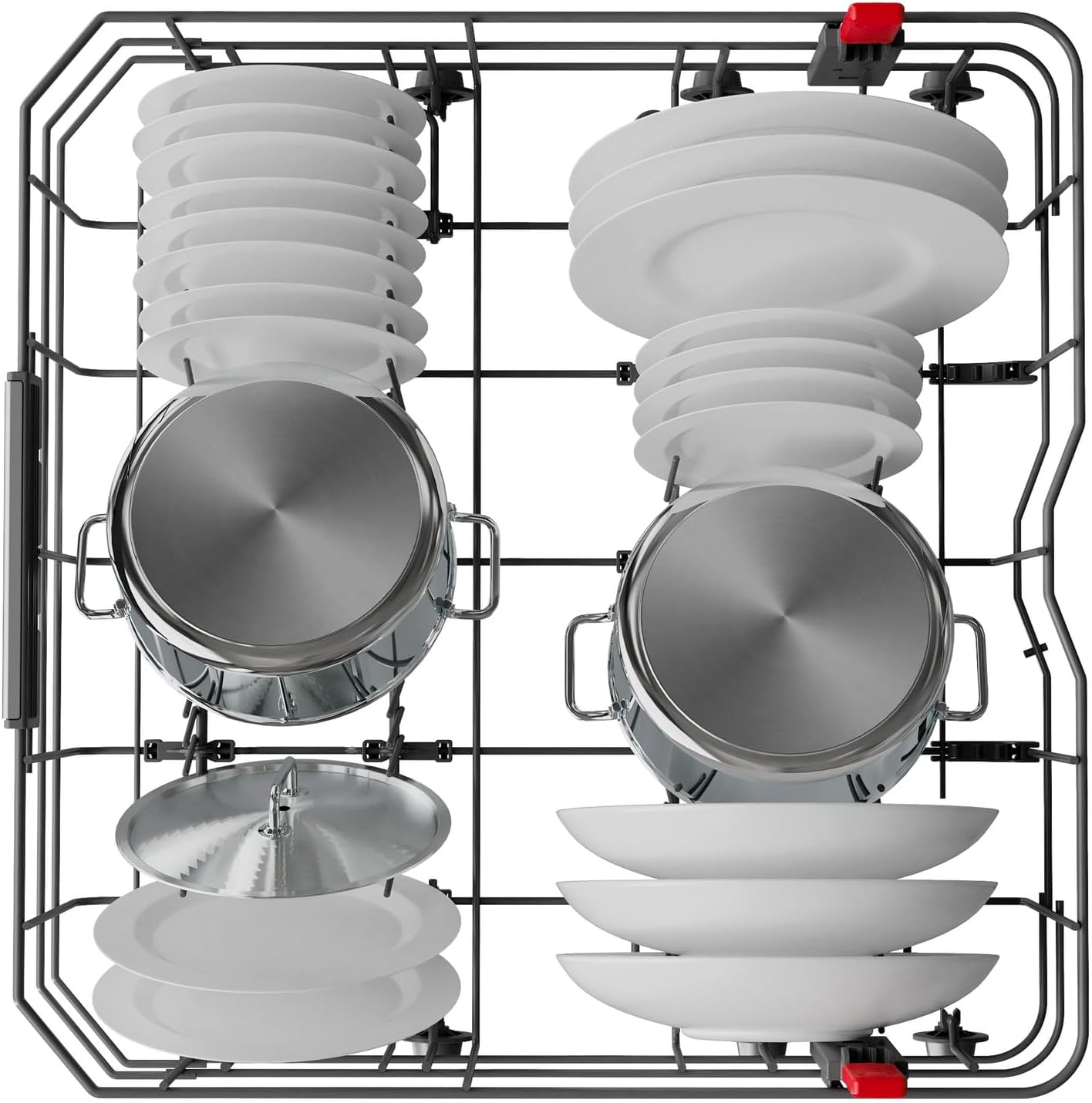 Bauknecht BUO 3O41 PLT X onderbouw vaatwasser 60 cm /14 couverts /10 standaardprogramma's en 1 sensorprogramma/PowerClean/ActiveDry/besteklade/volledige waterbeveiliging